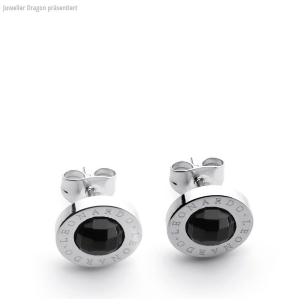 LEONARDO Schmuck Ohrstecker schwarz Matrix 010022