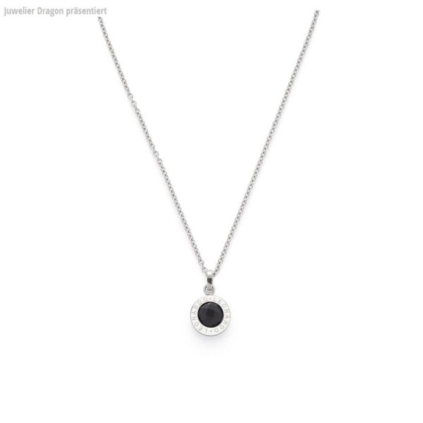 LEONARDO Schmuck Halskette schwarz klein Matrix 016447 – Bild 2