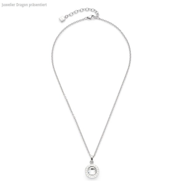 LEONARDO Schmuck Halskette klar klein Matrix 016448