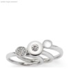 LEONARDO Schmuck Set/3 Ring 19 Alexia 016515