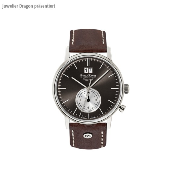 Bruno Söhnle Glashütte SA Stuttgart GMT Ref. 17-13180-841