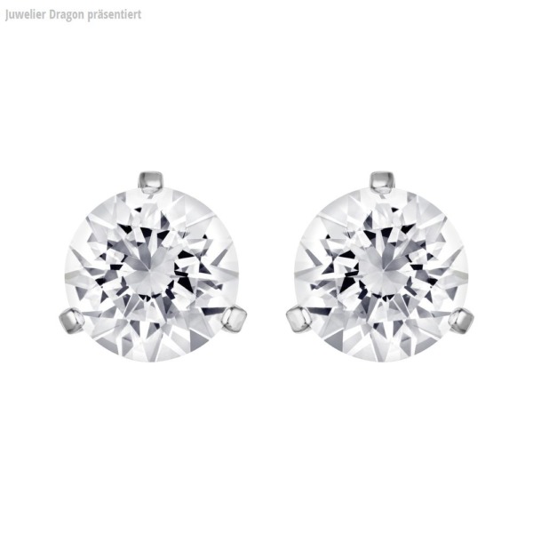 SWAROVSKI Schmuck Ohrstecker mit Halskette 1800046 SOLITAIRE:OHRSTECKER CRY/RHS
