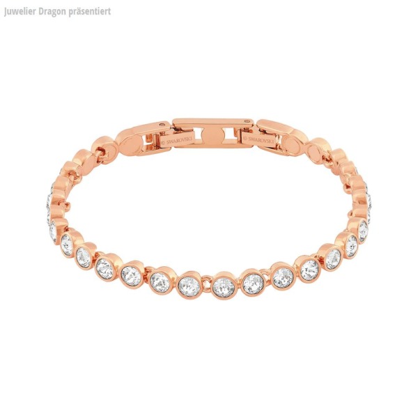 SWAROVSKI Schmuck Armband 5039938 TENNIS:ARMBAND CRY/ROS M Länge: 17 cm