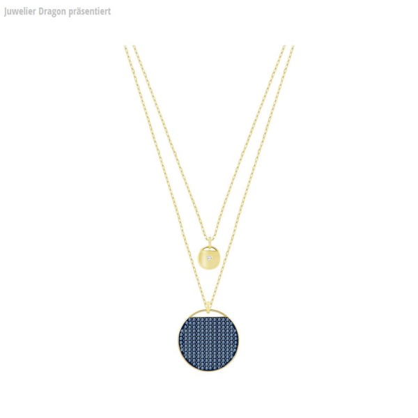SWAROVSKI Schmuck Anhänger mit Halskette 5273012 GINGER:ANHAENGER LAYER MONT/CRY/GOS