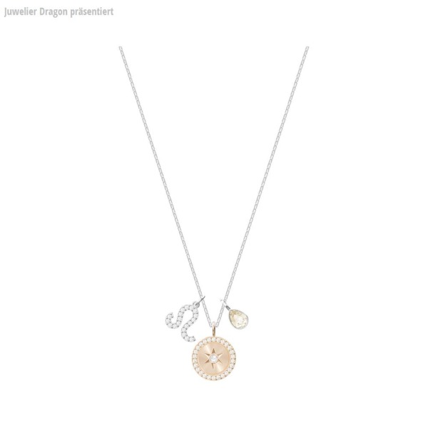 SWAROVSKI Schmuck Anhänger mit Halskette 5293512 STERNZEICHEN:ANHAENGER LÖWE LTSI/CRY/MIX