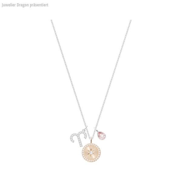 SWAROVSKI Schmuck Anhänger mit Halskette 5349220 STERNZEICHEN:ANHAENGER WIDDER VROS/CRY/RHS
