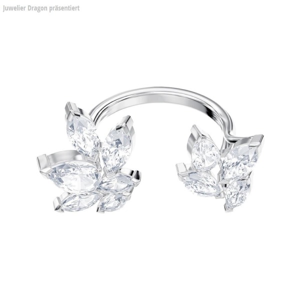 SWAROVSKI Schmuck Ring 5372962 LOUISON:RING OP CZWH/RHS