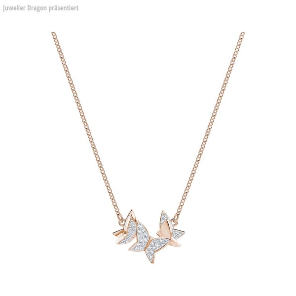 SWAROVSKI Schmuck Halskette 5382366 LILIA:HALSKETTE SML CRY/ROS