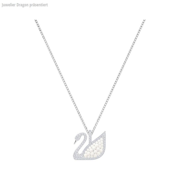 SWAROVSKI Schmuck Anhänger mit Halskette 5411791 ICONIC SWAN:ANHAENGER MP CRYWHITE/RHS