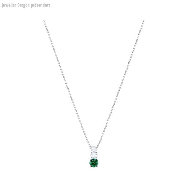 SWAROVSKI Schmuck Anhänger mit Halskette 5416153 ATTRACT TRILOGY:ANHAENGER RND CZEM/RHS