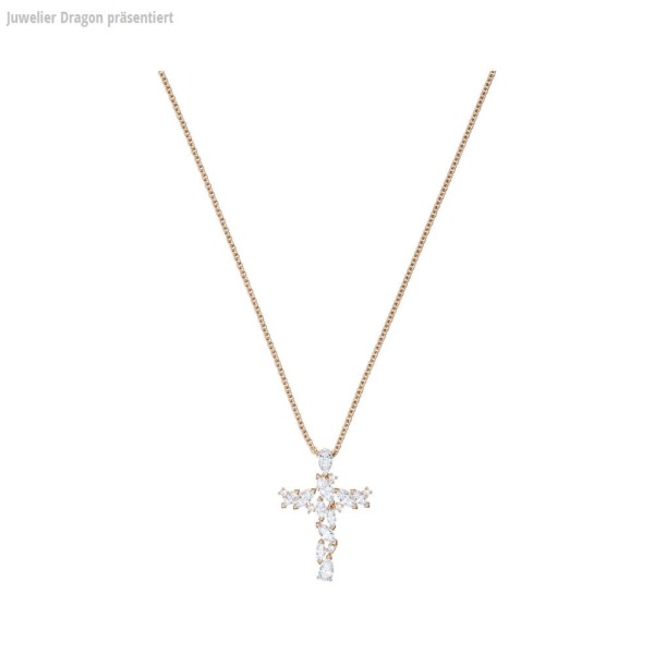 SWAROVSKI Schmuck Anhänger mit Halskette 5431541 MAGDA:ANHAENGER CROSS CZWH/CRY/ROS