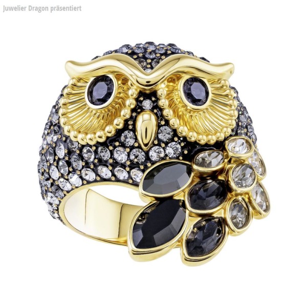 SWAROVSKI Schmuck Ring 5448881 MARCH:RING OWL DMUL/GOS