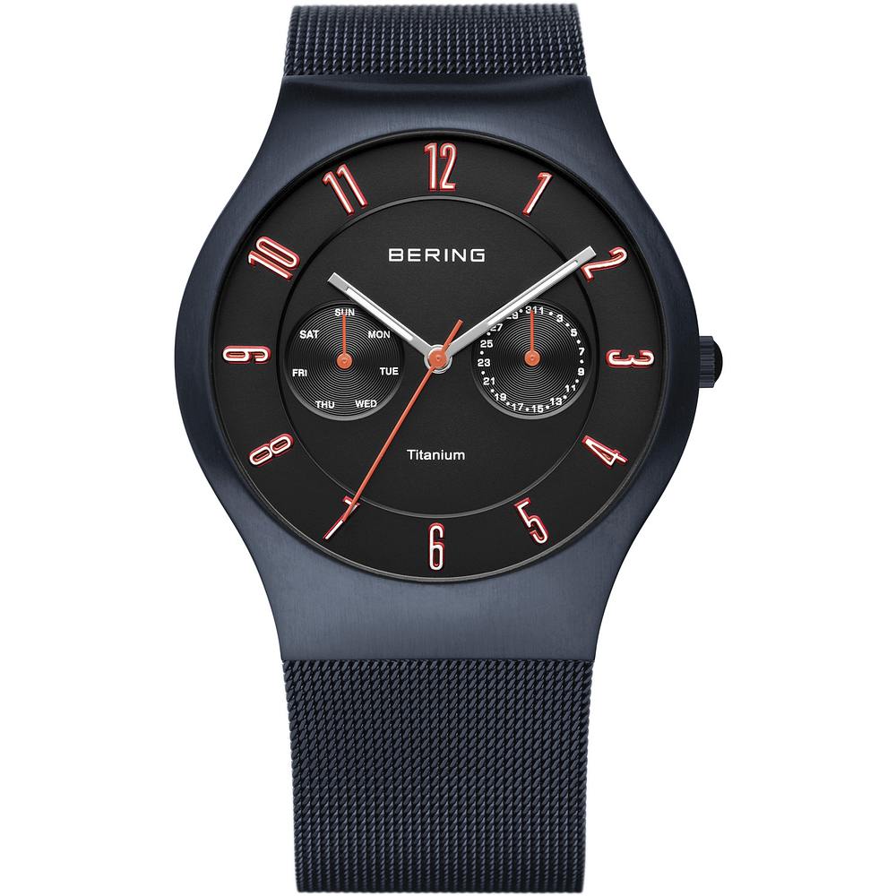 titanium bering uhr herren