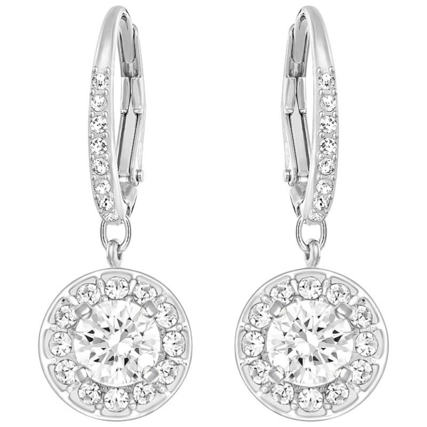 SWAROVSKI Schmuck Ohrstecker mit Halskette 5142721 ATTRACT LIGHT:OHRSTECKER CZWH/CRY/RHS