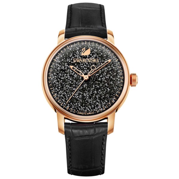 SWAROVSKI Uhr 5218902 CRYSTALLINE HOURS LS BLK/JET/PRO