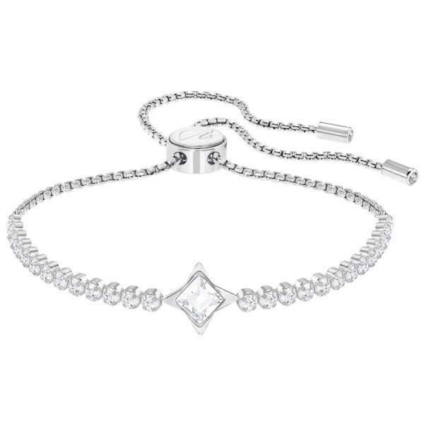 SWAROVSKI Schmuck Armband 5290162 SUBTLE:ARMBAND STAR CZWH/RHS M Länge: 9 - 24 cm