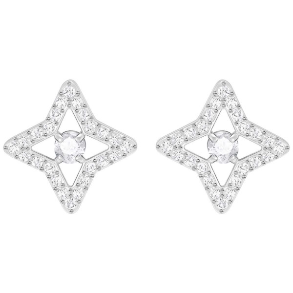 SWAROVSKI Schmuck Ohrstecker mit Halskette 5364218 SPARKLING DC:OHRSTECKER STUD STAR CZWH/C