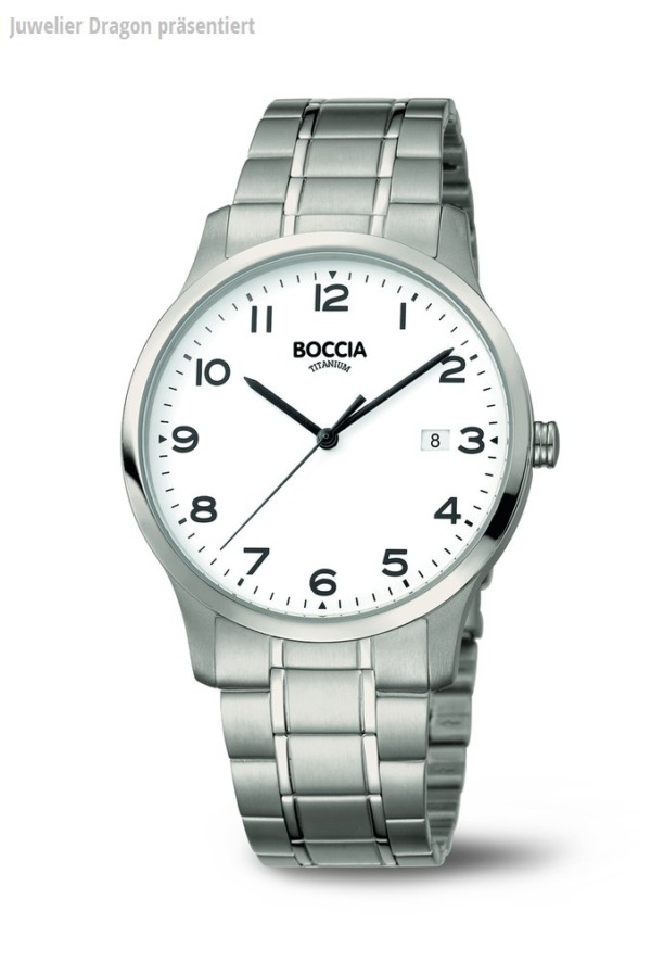 Boccia Titanium 3595-01 Herrenarmbanduhr
