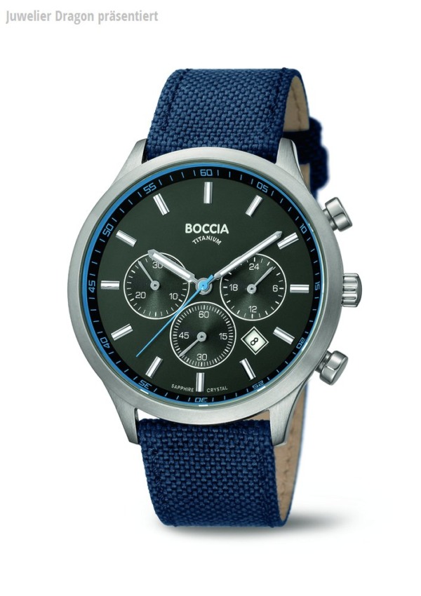 Boccia Titanium 3750-02 Herrenarmbanduhr
