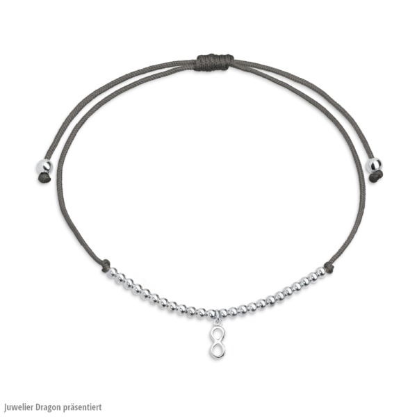 Armband XENOX XS2875 silberfarben Unendlichkeit