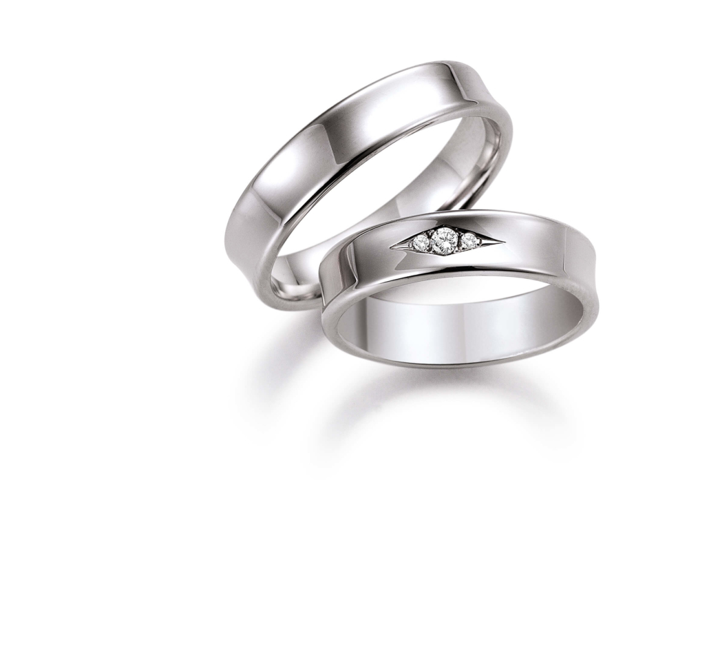 Eheringe aus Platin
