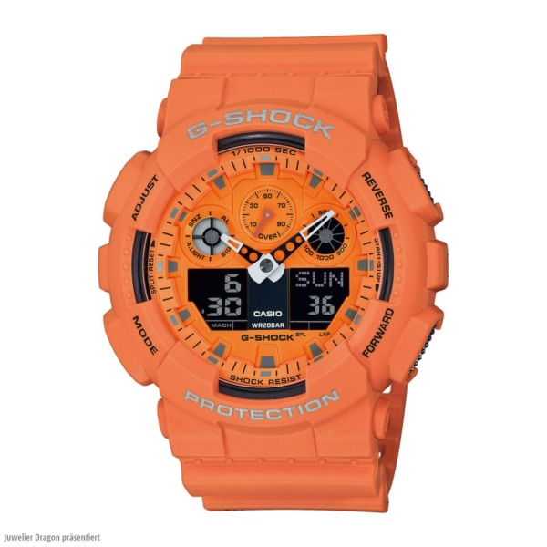 G-SHOCK Classic GA-100RS-4AER Armbanduhr