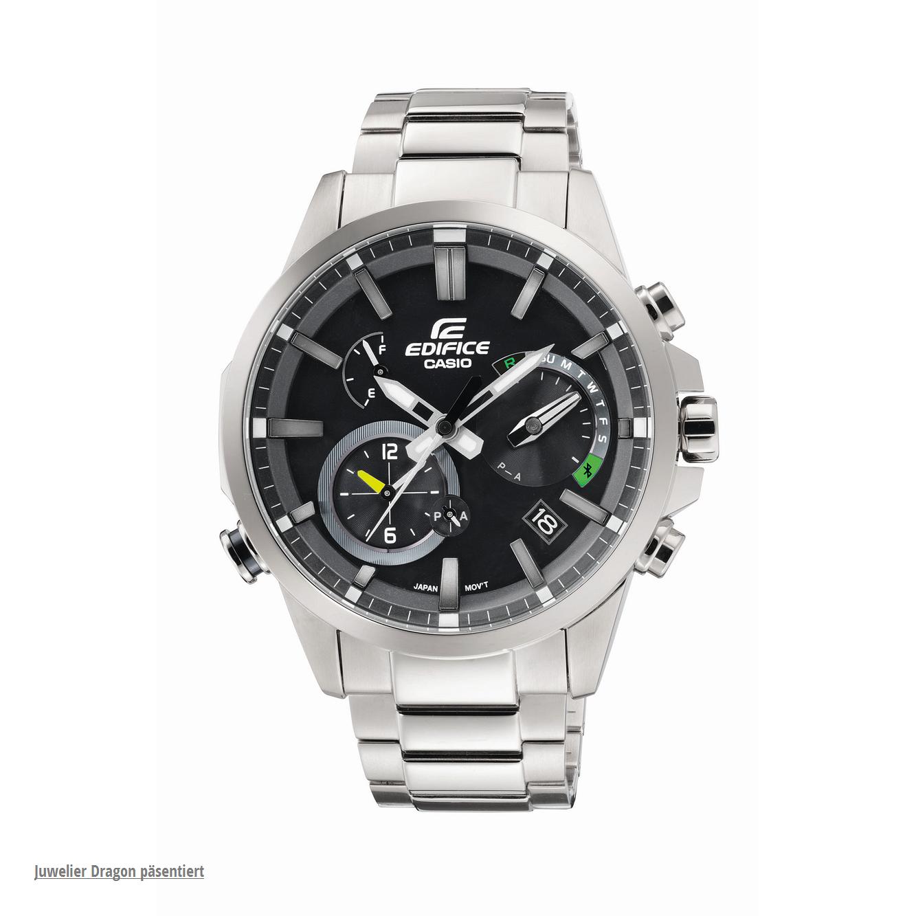 Edifice Bluetooth Armbanduhr Ref. EQB 700D 1AER
