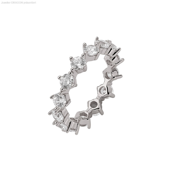 XENOX XS2038 Ring Silber 925/- Zirkonia DAMEN