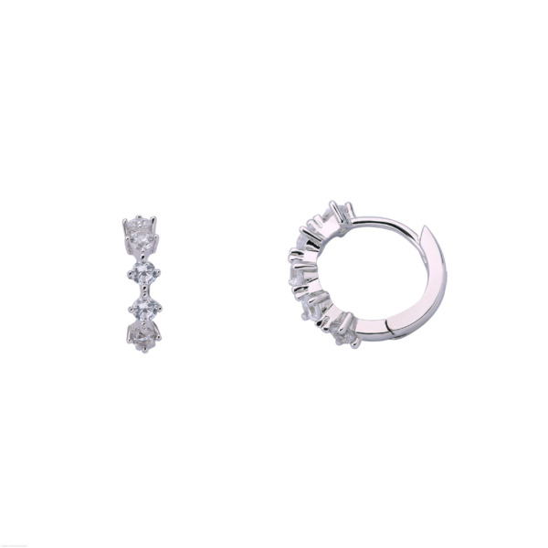 XENOX XS2039 Ohrstecker Silber 925/- Zirkonia DAMEN
