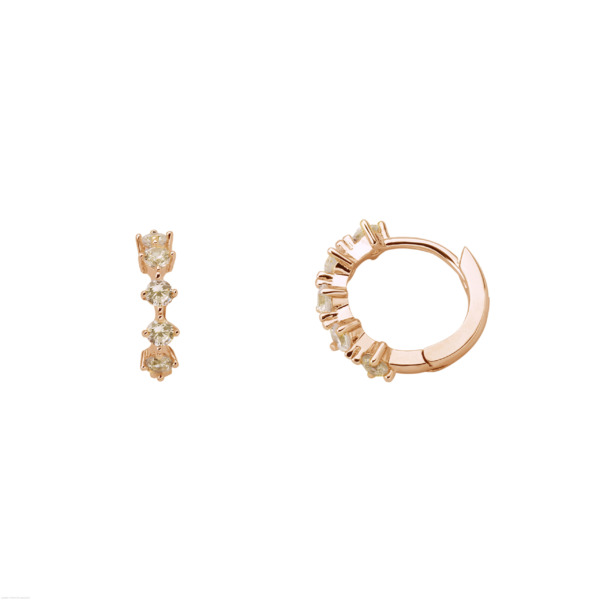 XENOX XS2039R Ohrstecker Silber 925/- rosé Zirkonia DAMEN