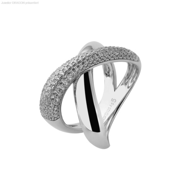 XENOX XS2129 Ring 925/- Zirkonia DAMEN