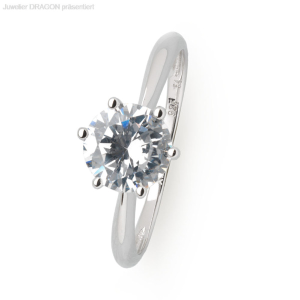 XENOX Damen Ring Silber 925 Zirkonia XS7139