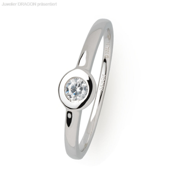 XENOX Damen Ring Silber 925 Zirkonia XS7388