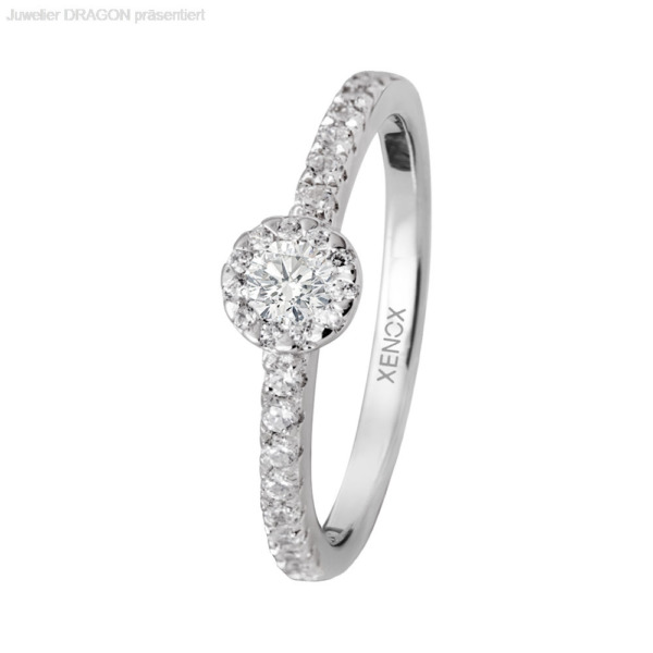 XENOX Damen Ring Silber 925 Zirkonia XS9116