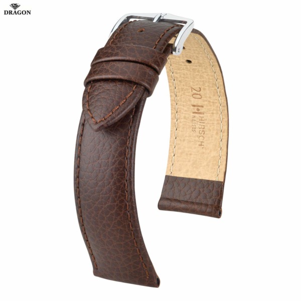 Uhrenarmband HIRSCH Kansas XL 01502210-2-22 Farbe  aus Leder