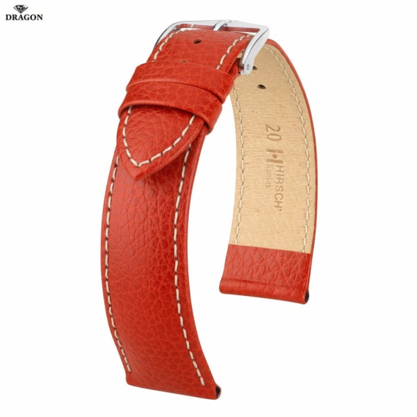 Uhrenarmband HIRSCH Kansas L 01502021-2-22 Farbe  aus Leder