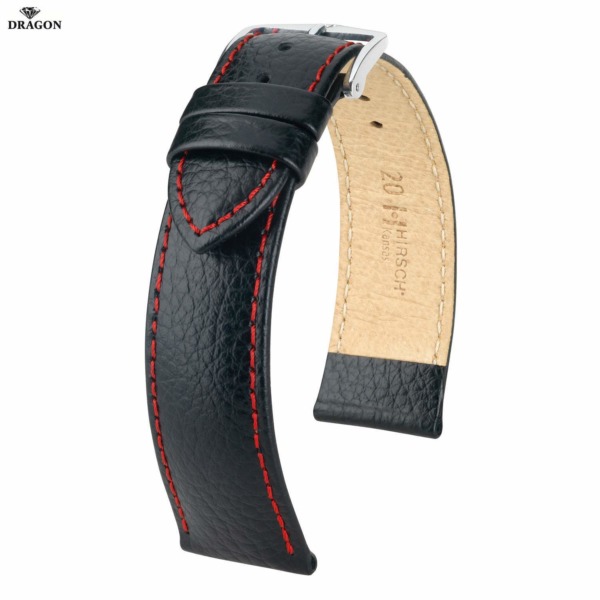 Uhrenarmband HIRSCH Kansas L 01502051-2-22 Farbe  aus Leder