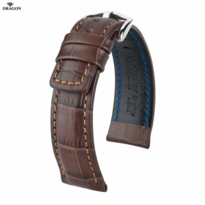 Uhrenarmband HIRSCH Grand Duke XL 02528210-2-24 Farbe  aus Leder