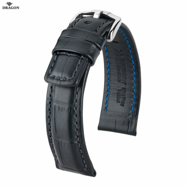 Uhrenarmband HIRSCH Grand Duke L 02528051-2-22 Farbe  aus Leder
