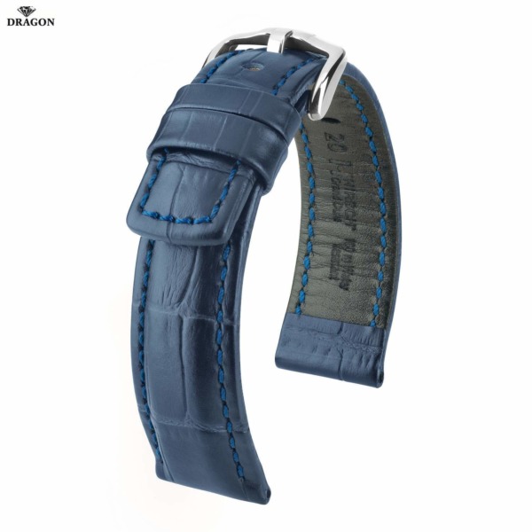 Uhrenarmband HIRSCH Grand Duke L 02528080-2-24 Farbe  aus Leder