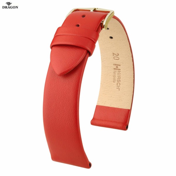 Uhrenarmband HIRSCH Toronto M 03702120-1-16 Farbe  aus Kalbsleder