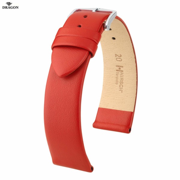 Uhrenarmband HIRSCH Toronto M 03702120-2-18 Farbe  aus Kalbsleder
