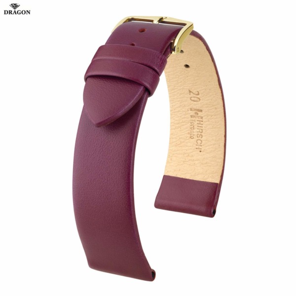 Uhrenarmband HIRSCH Toronto M 03702186-1-14 Farbe  aus Kalbsleder