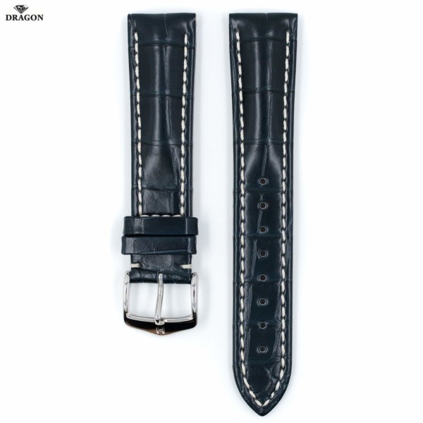 Uhrband Alligator Capitano blau UL