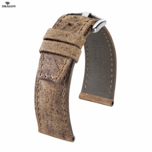 Uhrenarmband HIRSCH Tritone L 08564073-2-24 Farbe  aus Hirschleder