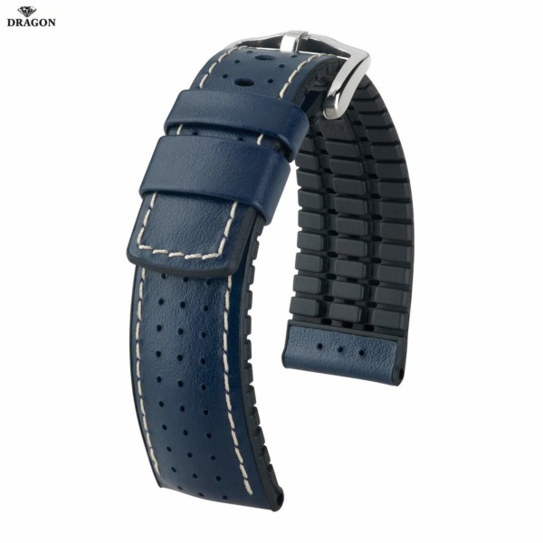 Uhrenarmband HIRSCH Tiger L 0915075080-2-24 Farbe  aus Kalbsleder