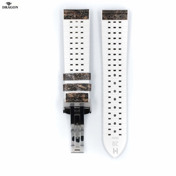 Uhrenarmband STONE Leder Imitat HIRSCH® – Bild 7