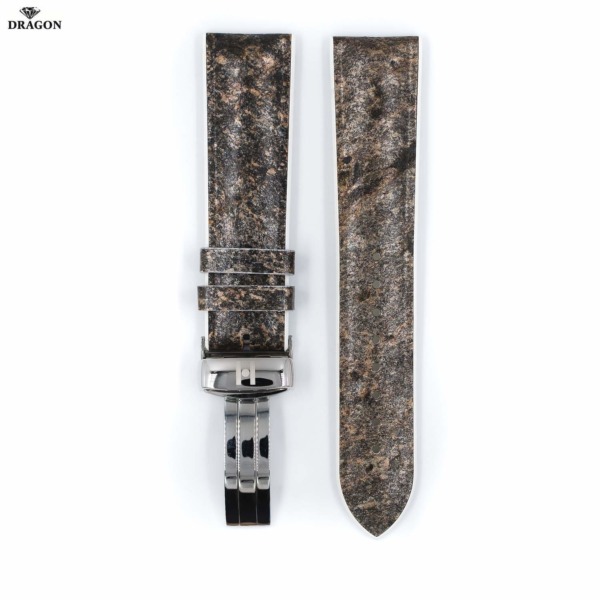 Uhrenarmband STONE Leder Imitat HIRSCH® – Bild 6