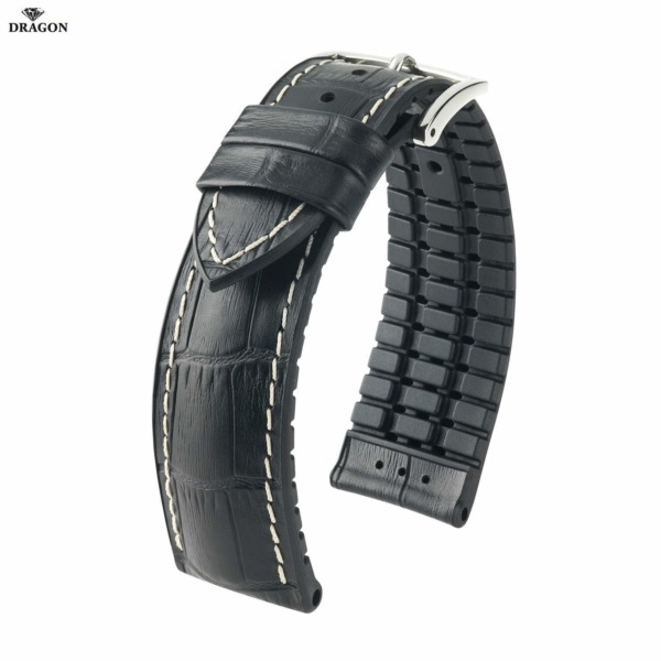 Uhrenarmband HIRSCH George L 0925128050-2-24 Farbe  aus Materialmix