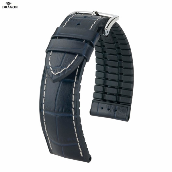 Uhrenarmband HIRSCH George L 0925128080-2-24 Farbe  aus Materialmix